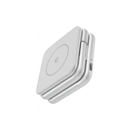 Novexa™ Manyetik 3-ü-1 Kablosuz Şarj Standı – iPhone, Apple Watch & AirPods Uyumlu